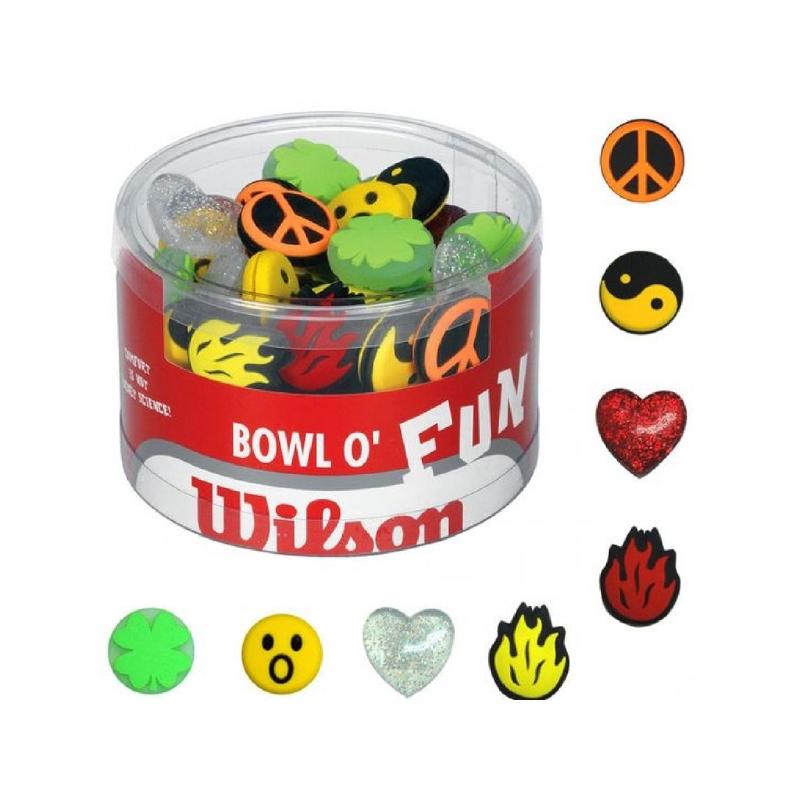 Виброгаситель Wilson Bowl O'Fun Vibration Dampener 75 штук