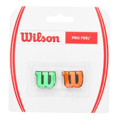 Виброгаситель Wilson Pro Feel Оранжевый/Зелёный