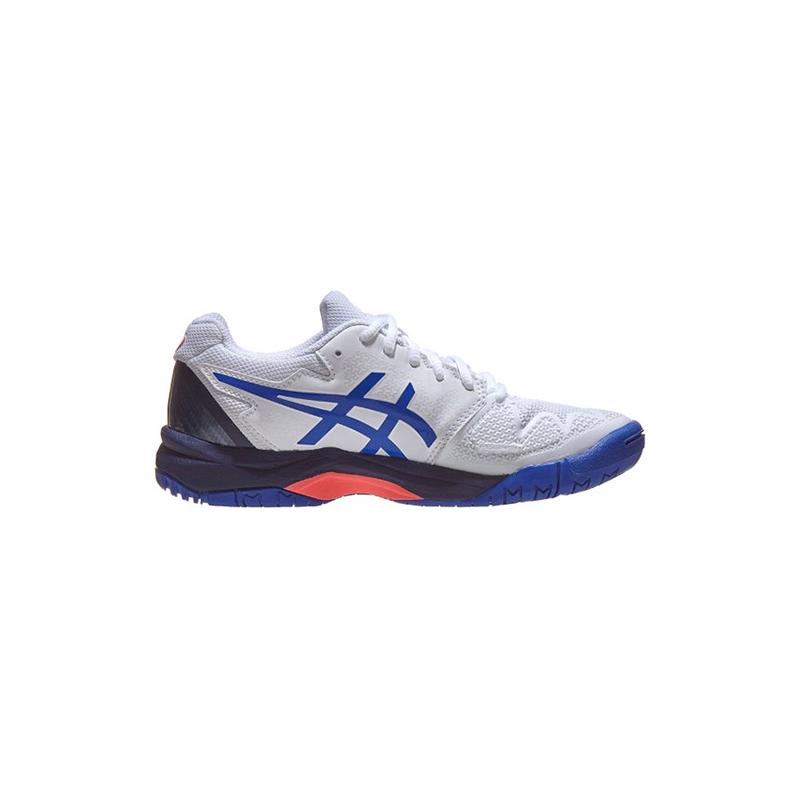 Детские теннисные кроссовки Asics Gel-Resolution 8 Blue/White