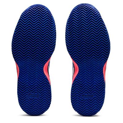 Детские теннисные кроссовки Asics Gel-Resolution 8 GS Clay White/Lazuri Blue