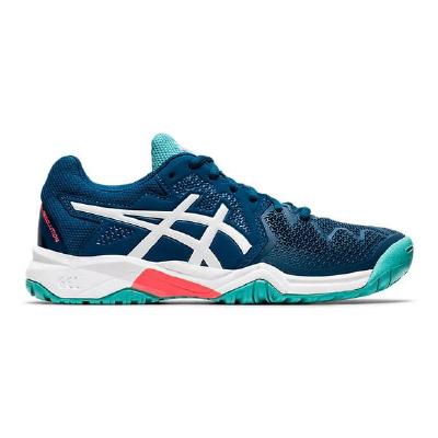 Детские теннисные кроссовки Asics Gel-Resolution 8 GS Mako Blue