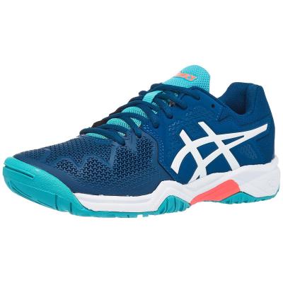 Детские теннисные кроссовки Asics Gel-Resolution 8 GS Mako Blue