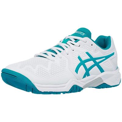 Детские теннисные кроссовки Asics Gel-Resolution 8 White Blue