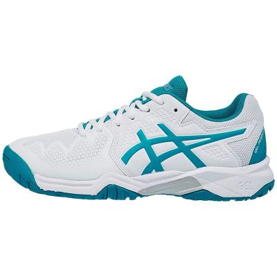 Детские теннисные кроссовки Asics Gel-Resolution 8 White Blue