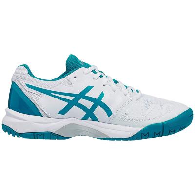 Детские теннисные кроссовки Asics Gel-Resolution 8 White Blue