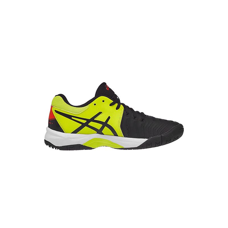 Детские теннисные кроссовки Asics Gel-resolution 7 Black/Yellow