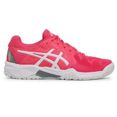 Детские теннисные кроссовки Asics Gel-Resolution 8 White Pink
