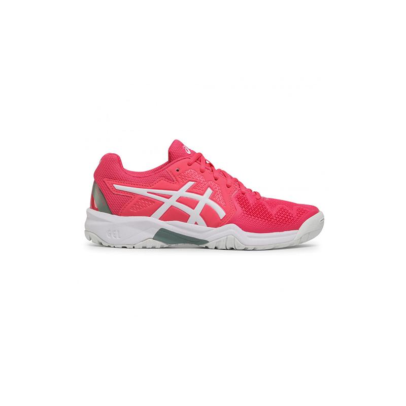 Детские теннисные кроссовки Asics Gel-Resolution 8 White Pink
