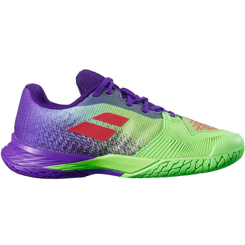 Теннисные кроссовки детские Babolat Jet Mach 3 All Court Jade Lime