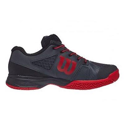 Детские теннисные кроссовки Wilson Rush Pro Grey/Red