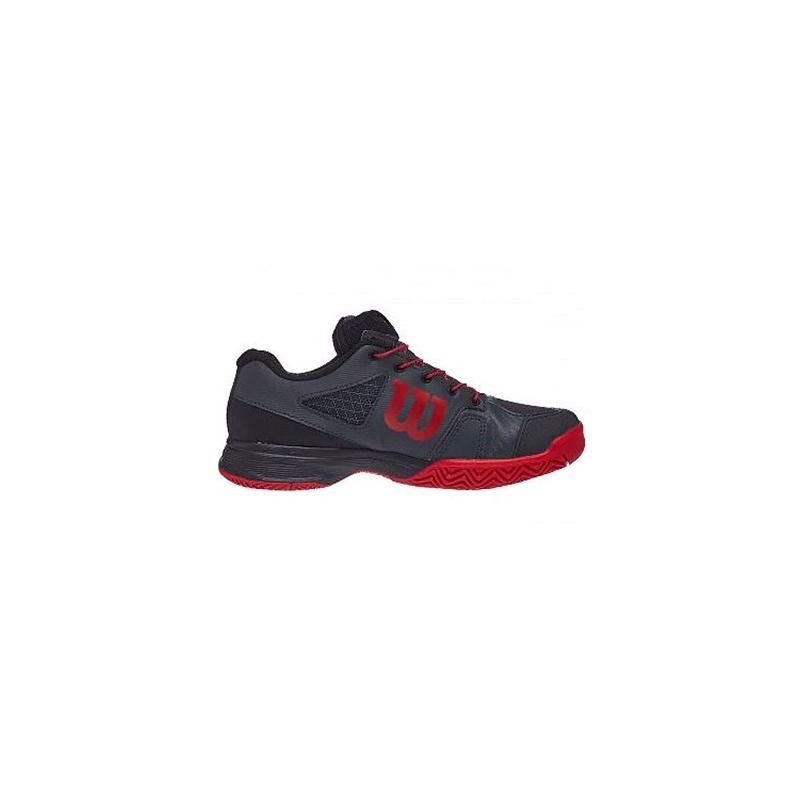 Детские теннисные кроссовки Wilson Rush Pro Grey/Red