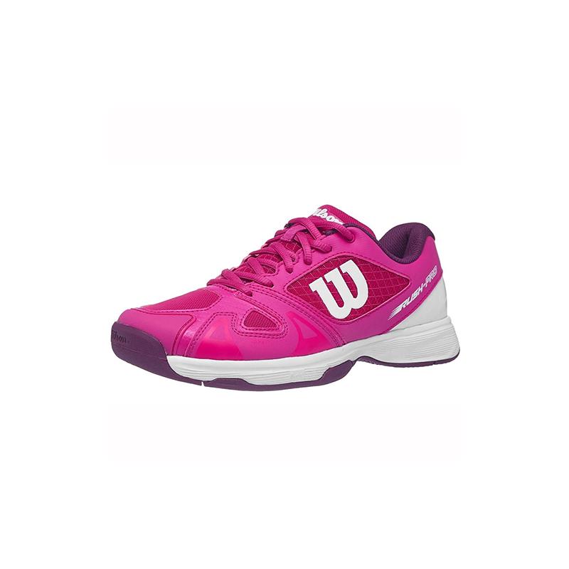 Детские теннисные кроссовки Wilson RushPro Junior Pink