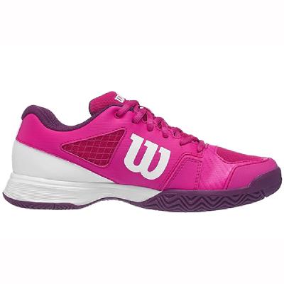 Детские теннисные кроссовки Wilson RushPro Junior Pink