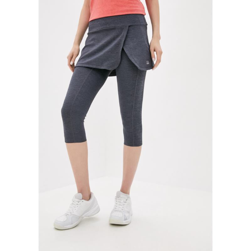 Капри с юбкой Wilson Rush Capri Skort III W (Charcoal Heather)