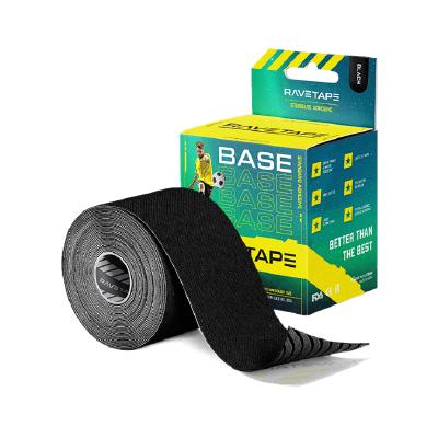 Кинезиотейп RaveTape Base, 5см х 5м (Черный)