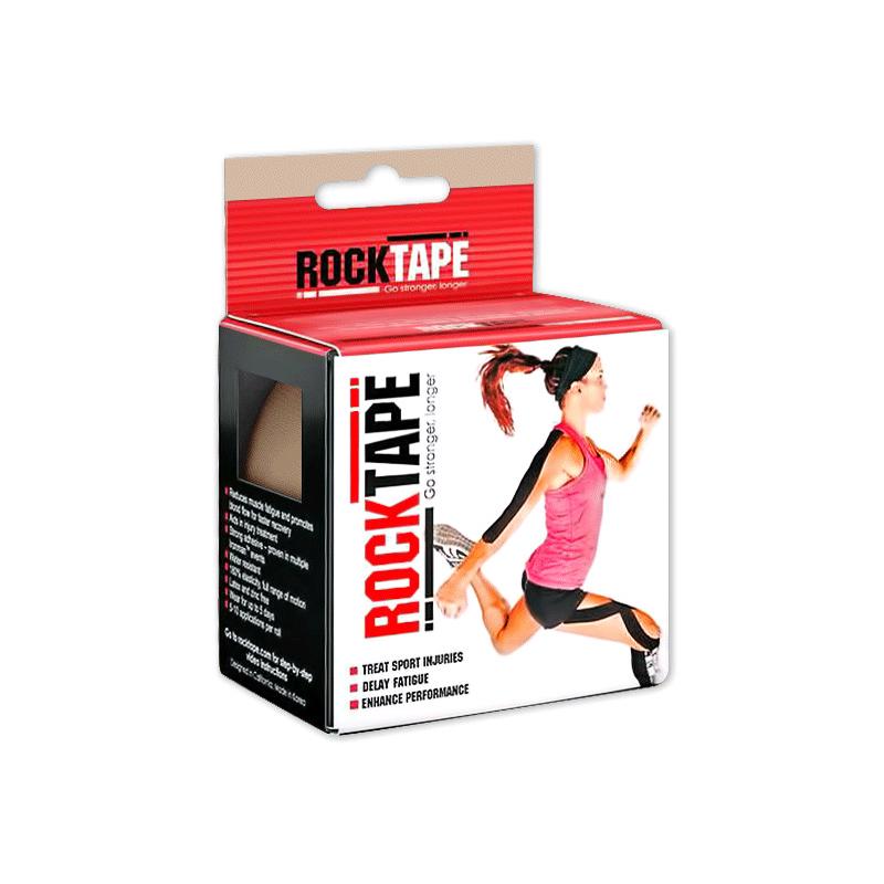 Кинезиотейп RockTape Classic, 5см х 5м (Бежевый)