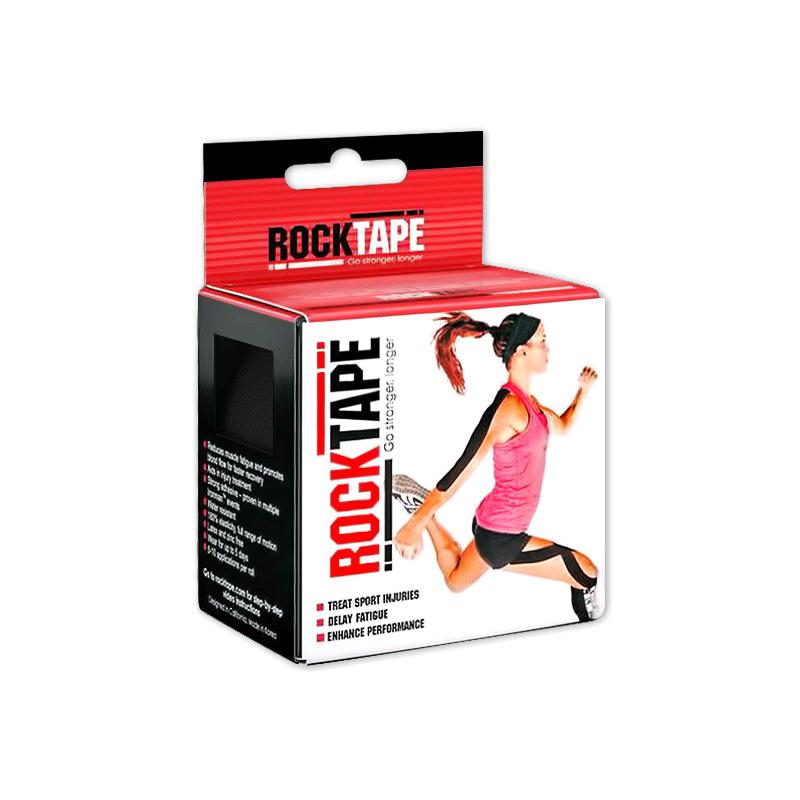 Кинезиотейп RockTape Classic, 5см х 5м (Черный)