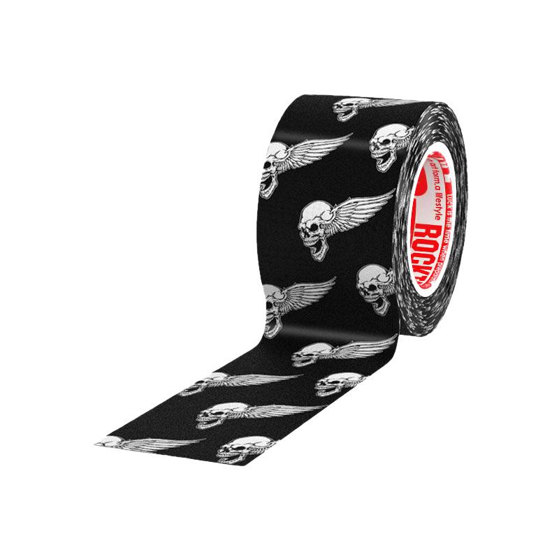 Кинезиотейп RockTape Design, 5см х 5м (Черный/Белый)