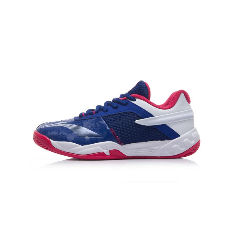 Кроссовки детские для настольного тенниса Li-Ning AYTR012-1 White/Blue/Pink