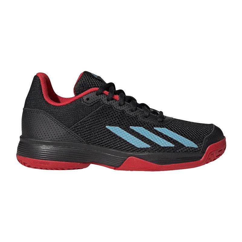 Кроссовки детские Adidas Courtflash (Черный/Синий)