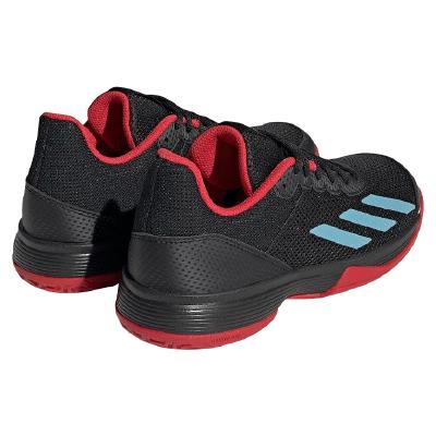 Кроссовки детские Adidas Courtflash (Черный/Синий)