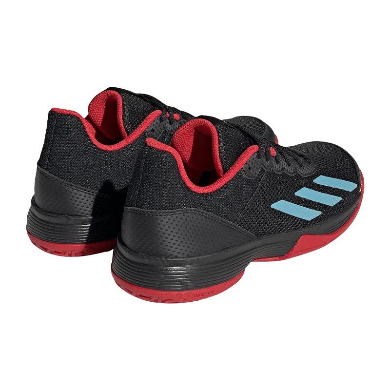 Кроссовки детские Adidas Courtflash (Черный/Синий)