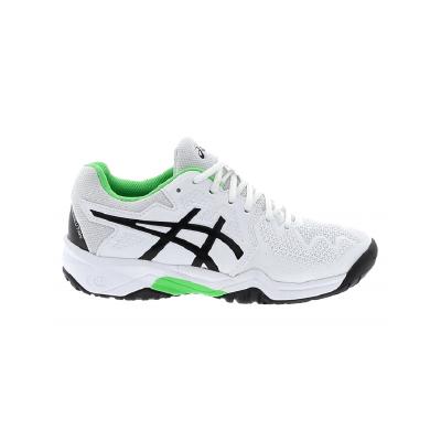 Кроссовки детские Asics Gel-Resolution 8 GS Clay (White/Green Gecko)