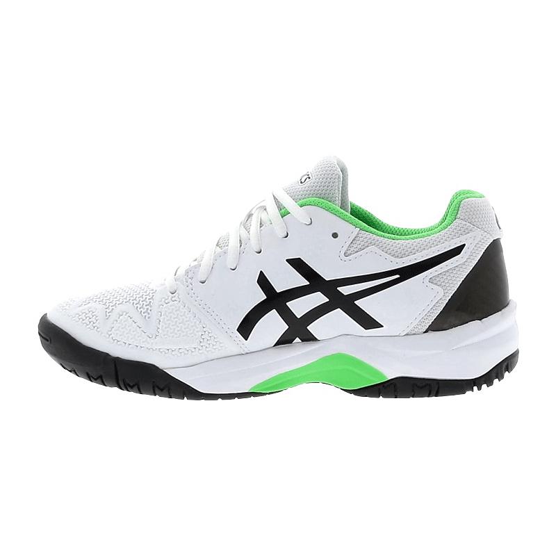 Кроссовки детские Asics Gel-Resolution 8 GS Clay (White/Green Gecko)