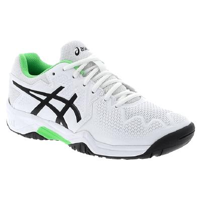 Кроссовки детские Asics Gel-Resolution 8 GS Clay (White/Green Gecko)