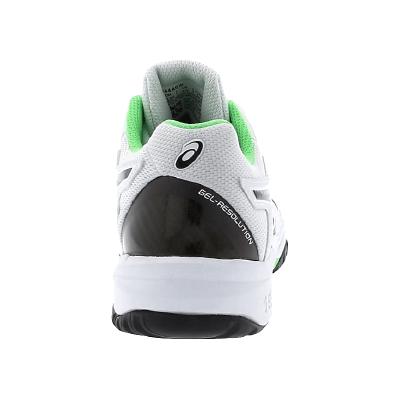 Кроссовки детские Asics Gel-Resolution 8 GS Clay (White/Green Gecko)