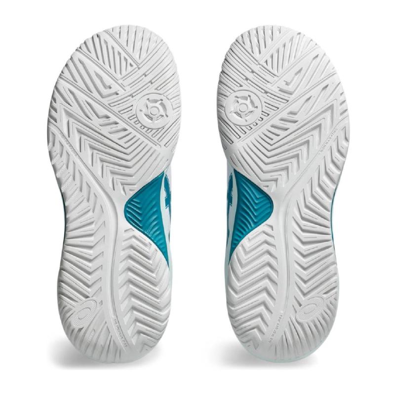 Кроссовки детские Asics Gel Dedicate 8 GS - White/Teal Blue