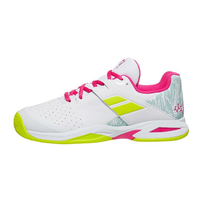 Кроссовки детские Babolat Propulse All Court (Белый/Красный 1058)