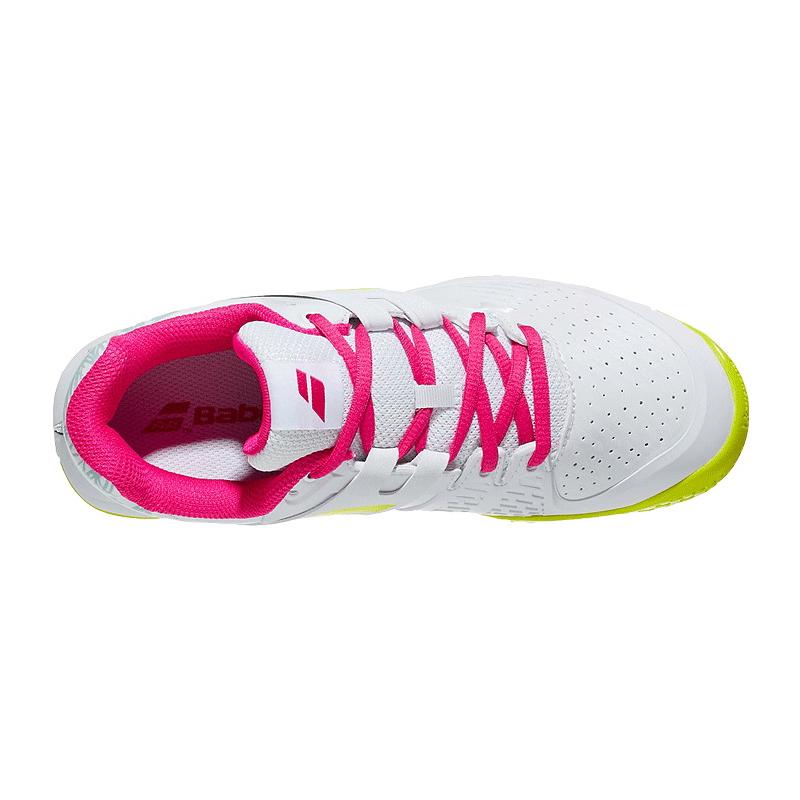 Кроссовки детские Babolat Propulse All Court (Белый/Красный 1058)