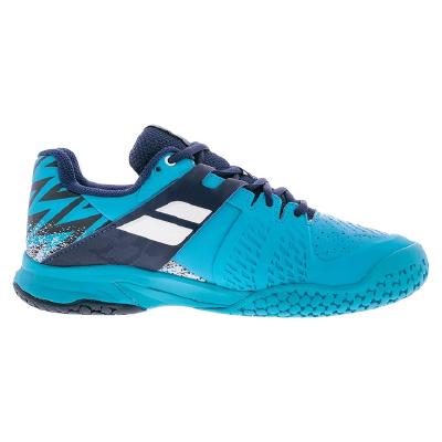 Кроссовки детские Babolat Propulse All Court (Белый/Синий 4086)