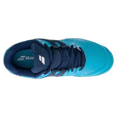 Кроссовки детские Babolat Propulse All Court (Белый/Синий 4086)