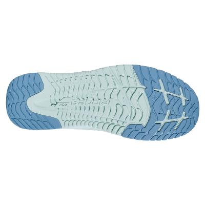 Кроссовки детские Babolat Pulsion All Court (Белый/Зеленый 1061)