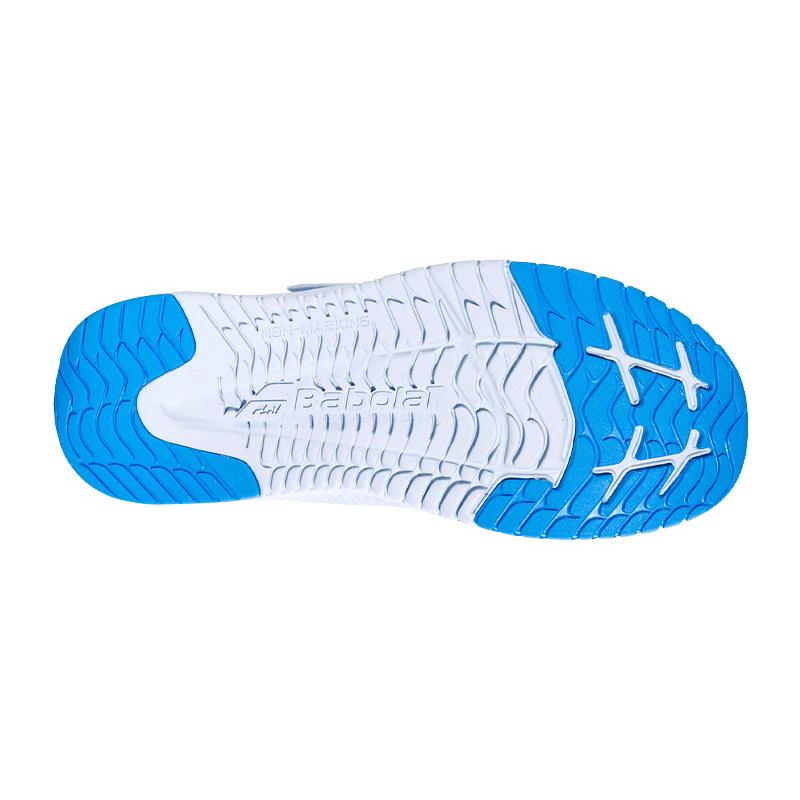Кроссовки детские Babolat Pulsion All Court (Белый/Синий 1060)