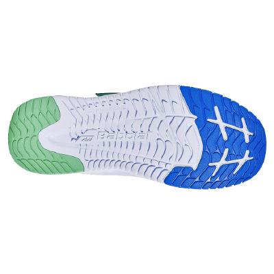 Кроссовки детские Babolat Pulsion All Court Kid (Белый/Зеленый 1059)
