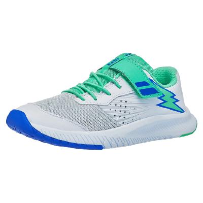 Кроссовки детские Babolat Pulsion All Court Kid (Белый/Зеленый 1059)