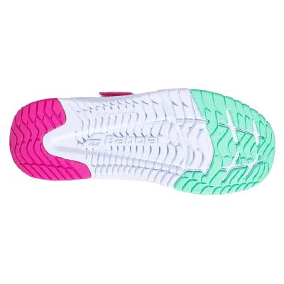 Кроссовки детские Babolat Pulsion All Court Kid (Белый/Розовый 1058)