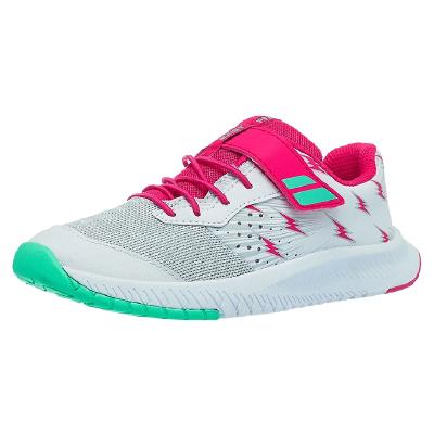 Кроссовки детские Babolat Pulsion All Court Kid (Белый/Розовый 1058)