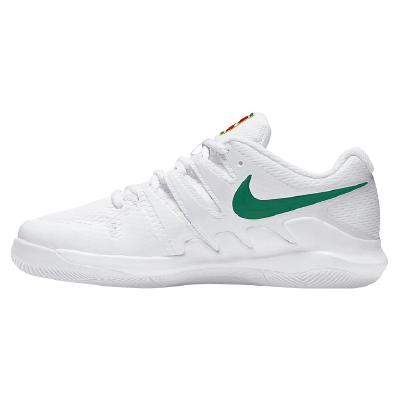 Кроссовки детские Nike Court Jr. Vapor X (Белый/Зеленый)