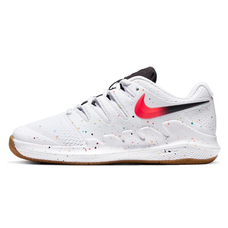 Кроссовки детские Nike Vapor X Junior - White/Laser Crimson/Oracle Aqua