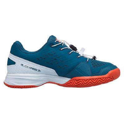 Кроссовки детские Wilson Rush Pro 4.0 JR QL (Blue Coral/White/Fiesta)