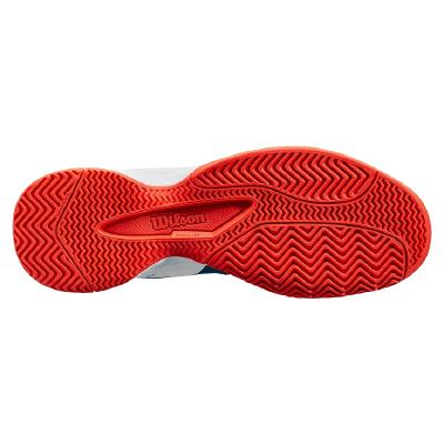 Кроссовки детские Wilson Rush Pro 4.0 JR QL (Blue Coral/White/Fiesta)