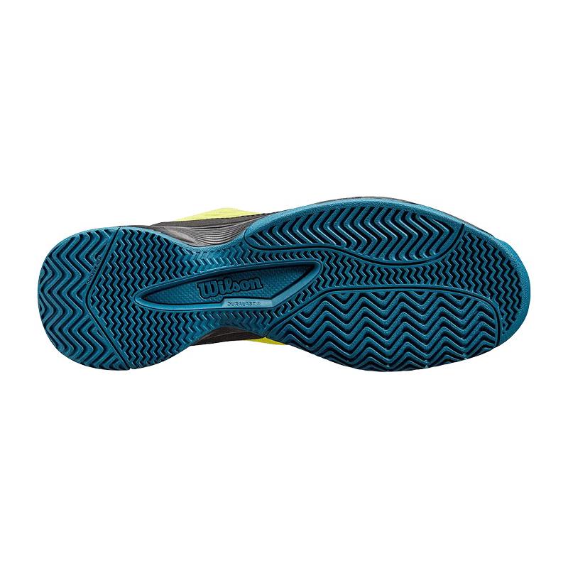 Кроссовки детские Wilson Rush Pro 4.0 JR QL (Sulphur Spring/Black/Blue Coral)