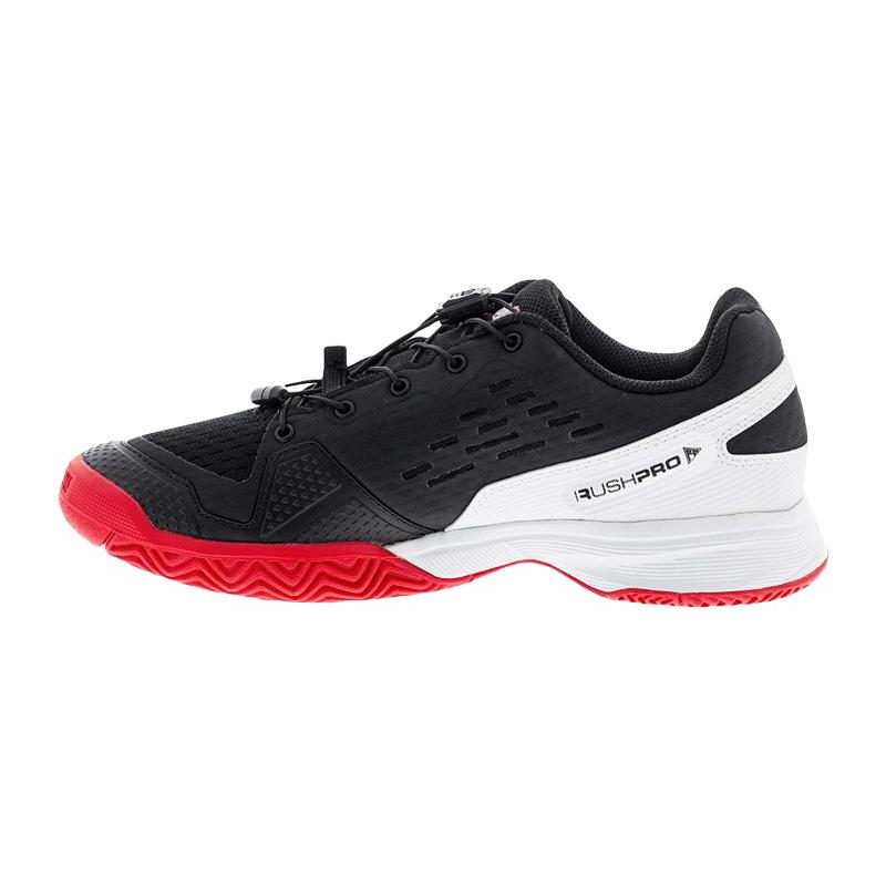 Кроссовки детские Wilson Rush Pro JR 4.0 QL (Black/White/Wilson Red)