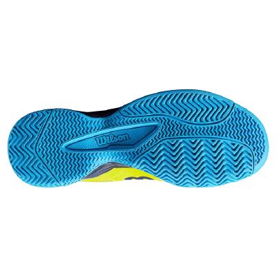 Кроссовки детские Wilson Rush Pro Junior QL (Limepop/Navy)