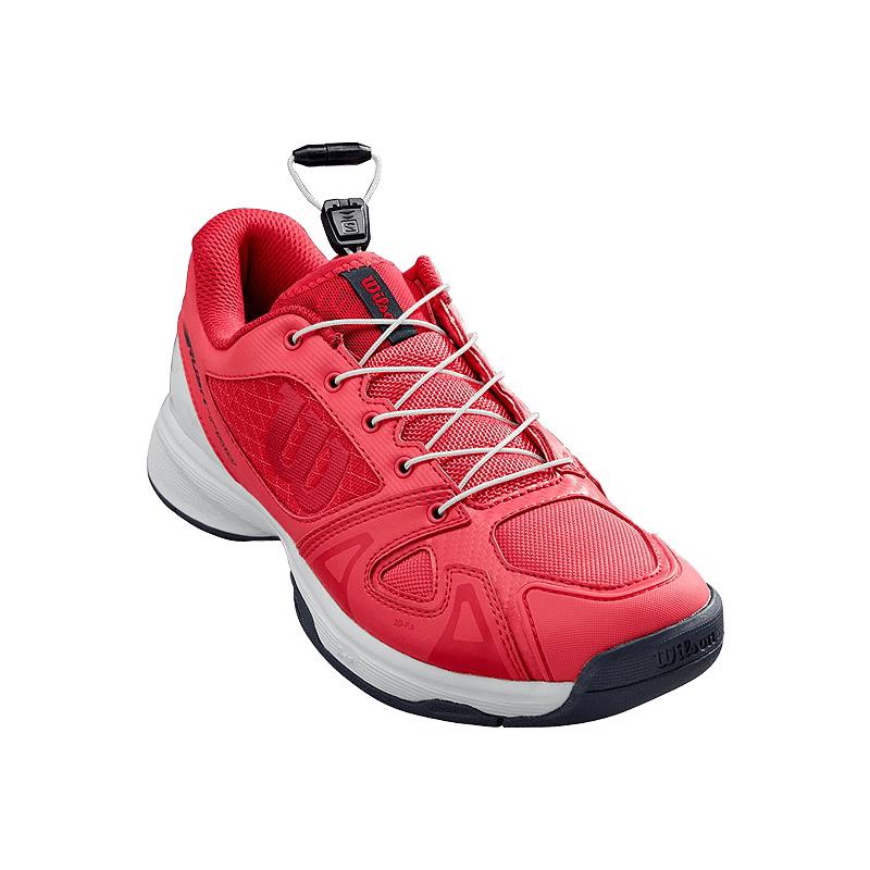 Кроссовки детские Wilson Rush Pro Junior QL (Para Pink/White/Barberry)