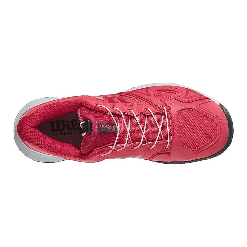 Кроссовки детские Wilson Rush Pro Junior QL (Para Pink/White/Barberry)